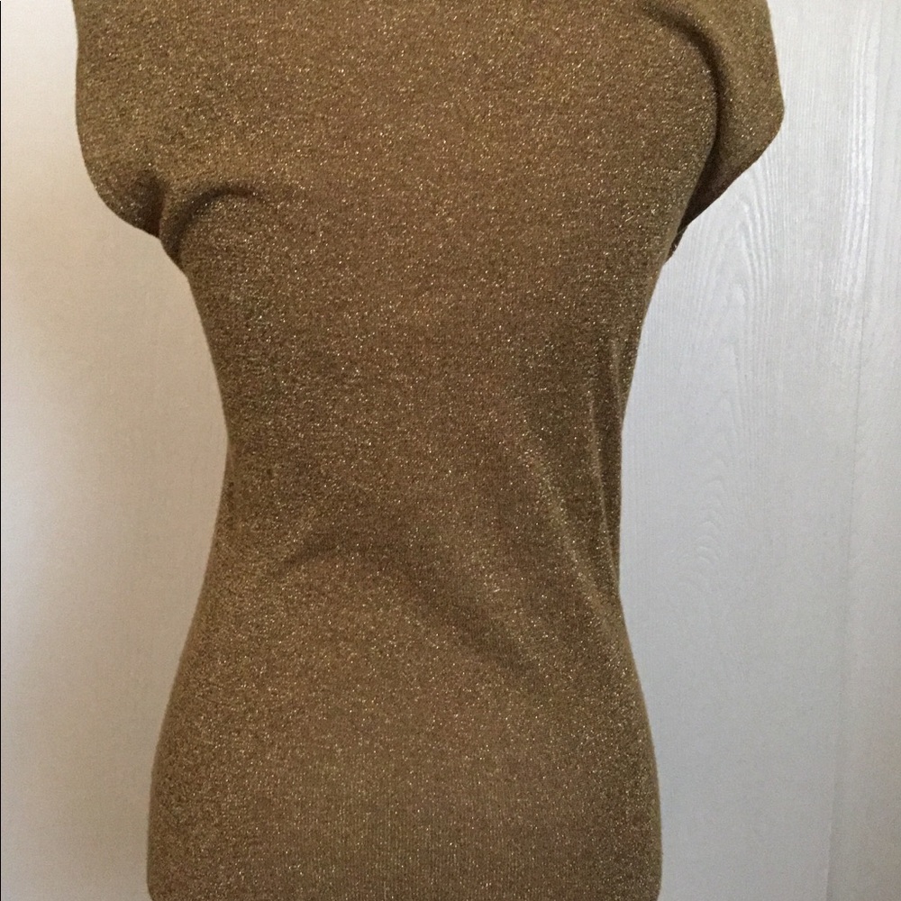 DKNY Gold Tunic - Picture 2 of 5